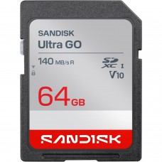 SANDISK 64GB Ultra Go SD Card UHS-I, Up to 120MB/s Read Speed, 